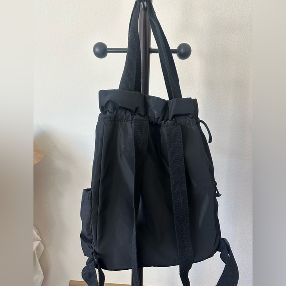 Nylon black backpack - Picture 4 of 4